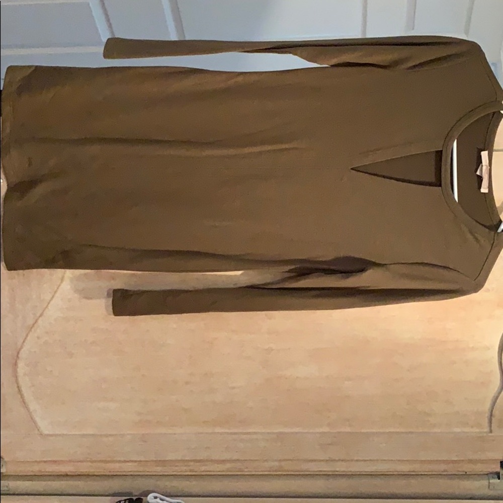 Forever 21 olive green long sleeve dress!